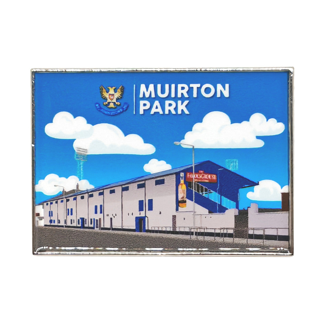 SJFC Muirton Park Pin Badge