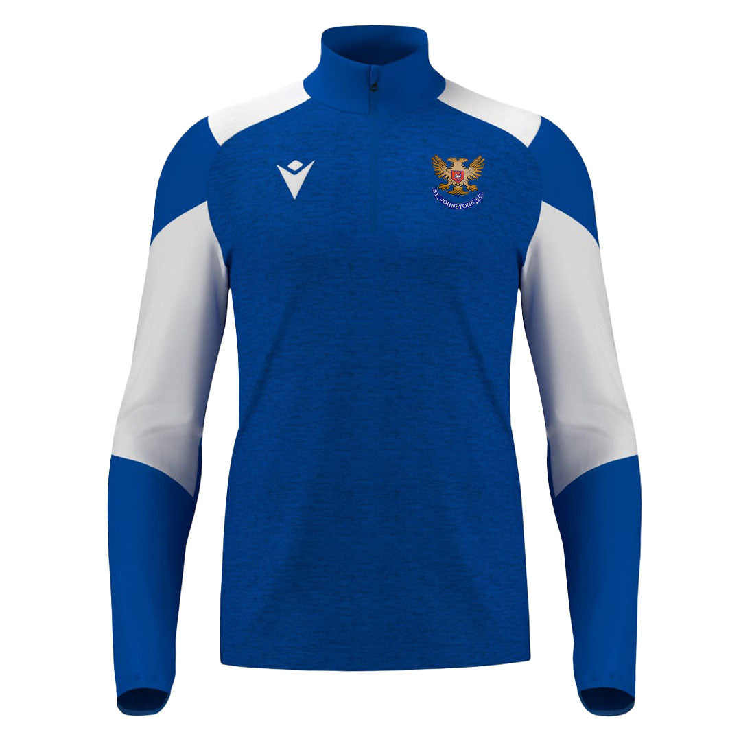 Jnr SJFC 24/25 Pro Training 1/4 Zip Royal Blue|White