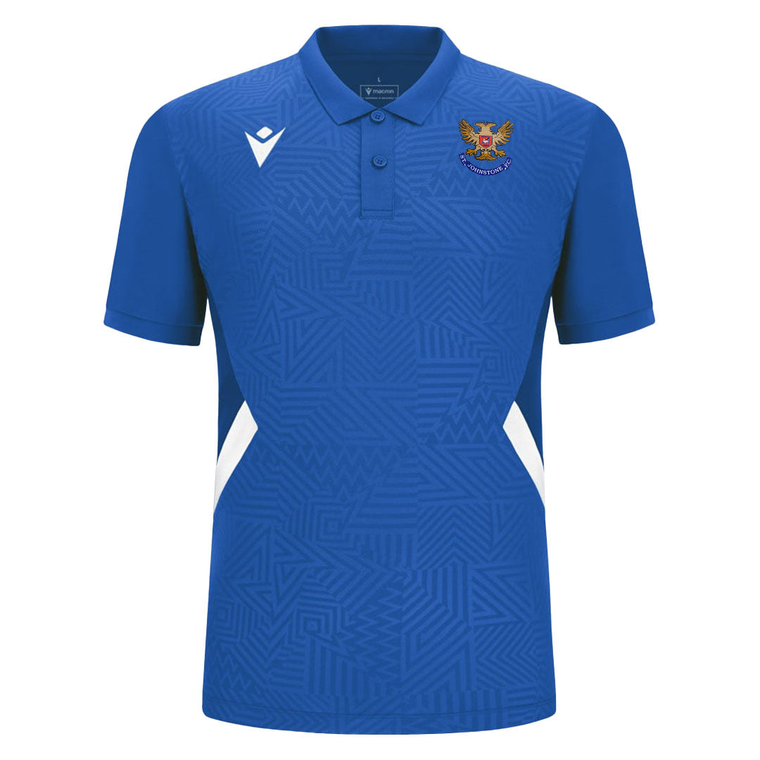 Jnr SJFC 24/25 Travel Polo Royal Blue|White